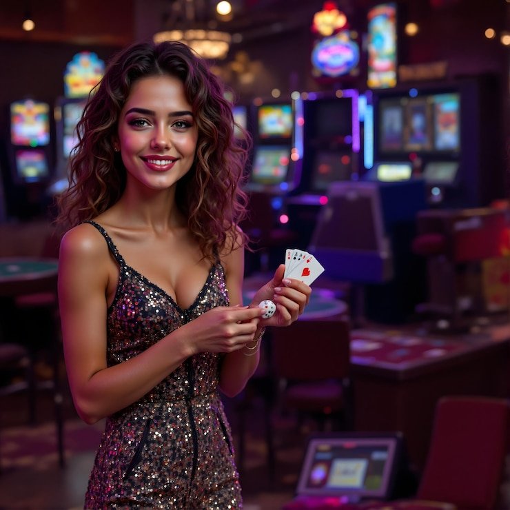Antarmuka taruhan Caribbean Stud Poker di roqtoto