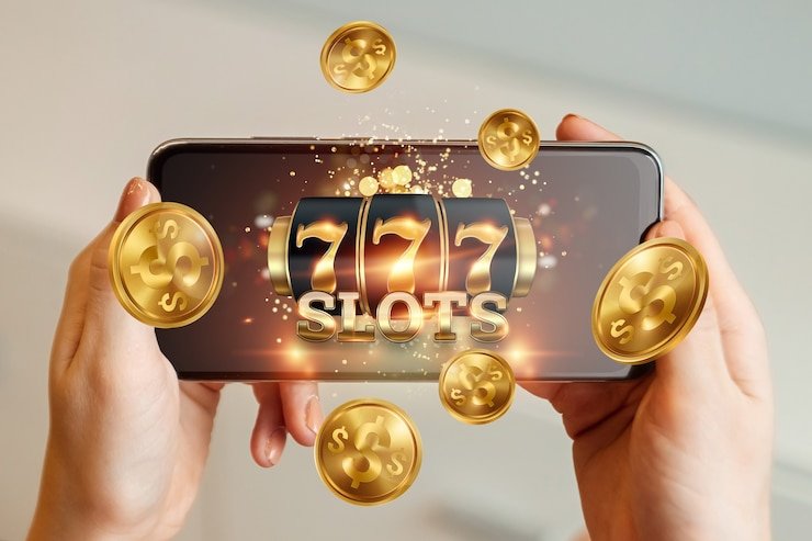 Grid permainan Sugar Rush dengan simbol permen berkat warna-warni di platform roqtoto